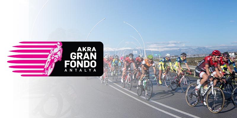 AKRA Gran Fondo Antalya is an amateur road bike race, consisting of two individual routes.
The race will be held under the regulations of the UCI and the Turkish Cycling Federation.